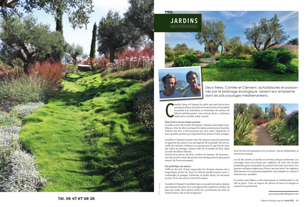 article maison et jardin magazine